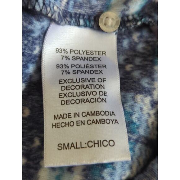 Nautica Women's Half Button‎ Round Neck Long Sleeve Sweatshirt Blue Size Small - Picture 6 of 8